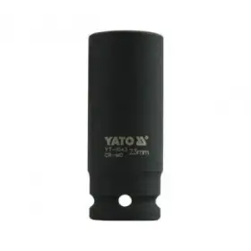 YATO - Rázový nadstavec šesťhraný dlhý 1/2" 23mm
