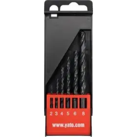 YATO - Súprava vrtákov na kov 2, 3, 4, 5, 6, 8mm 6ks