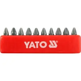 Yato - Bit krížový NON-SLIP, 1/4" x 25mm PH2, 10ks