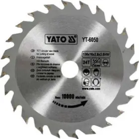 Yato - Vidiový pílový kotúč na drevo 130x16mm 24 zubov