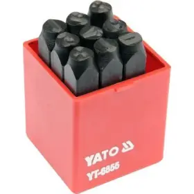 Yato - Razidlá číselné 0-9, 8mm, 9ks