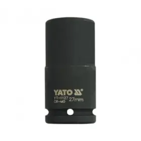 Yato - Nadstavec rázový šesťhranný dlhý 3/4" 27mm