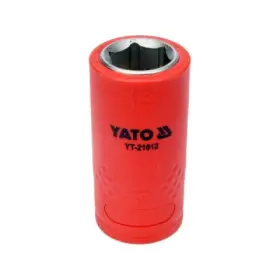 Yato - VDE nadstavec šesťhranný krátky 3/8" 12mm