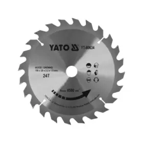 Yato - Vidiový pílový kotúč na drevo 190x20mm 24 zubov