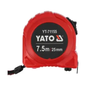 Yato - meter zvinovací autostop 25mm x 7.5m