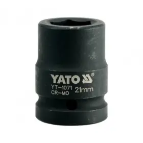 Yato - Nadstavec rázový šesťhranný krátky 3/4" 21mm