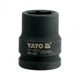 Yato - Nadstavec rázový šesťhranný krátky 3/4" 22mm