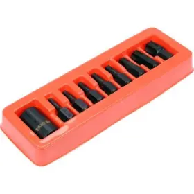 YATO - Sada bitov rázových TORX s nadstavcom 1/2", 9ks