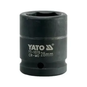 Yato - Nadstavec rázový šesťhranný krátky 3/4" 28mm