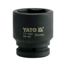 Yato - Nadstavec rázový šesťhranný krátky 3/4" 36mm