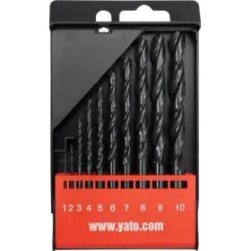 Yato - Súprava vrtákov na kov 1, 2, 3, 4, 5, 6, 7, 8, 9, 10mm 10ks