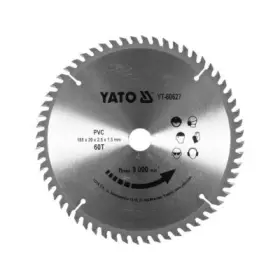 Yato - Kotúč na PVC 185x20, 60 zubov