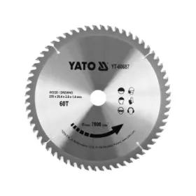 Yato - Vidiový pílový kotúč na drevo 235x25.4mm 60 zubov