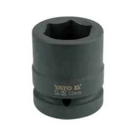 Yato - Nadstavec rázový šesťhranný krátky 1" 32mm