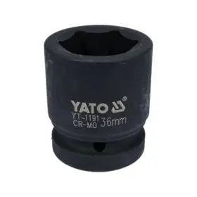 Yato - Nadstavec rázový šesťhranný krátky 1" 36mm