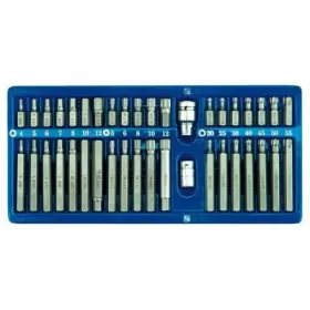Vorel - Súprava bitov Imbus Torx Spline 10mm, 40ks