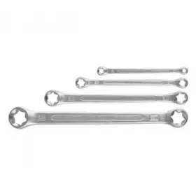 Yato - Sada kľúčov očkových TORX E6xE24 4ks
