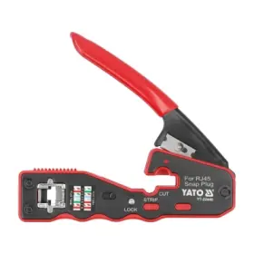 Yato - Krimpovacie kliešte na priechodné konektory RJ45