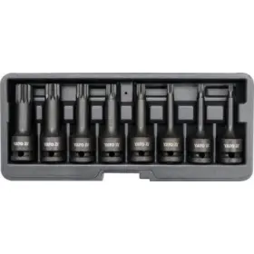Yato - Súprava nástrčných kľúčov 1/2" Spline 8ks