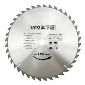Yato - Vídiový pílový kotúč na drevo 350x30mm 40zubov