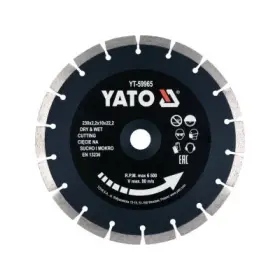 Yato - Kotúč je určený na rezanie za sucha 230 x 22.2mm
