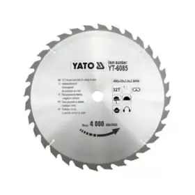 YATO - Vídiový pilový kotúč na drevo 400x30mm 32 zubov