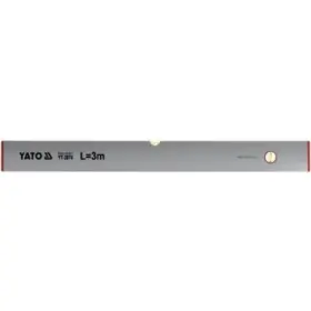 Yato - Lata murárska Al s 2x libelami 3000mm