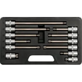 Yato - Nadstavce sada SPLINE M5-M17, 1/2", 12ks