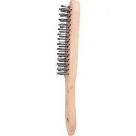 KS Tools - Ručná drôtená kefa oceľ 3-radová 290mm