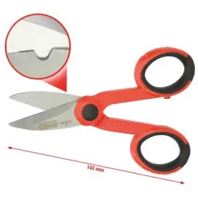 Ks Tools - Univerzálne nožnice 143mm