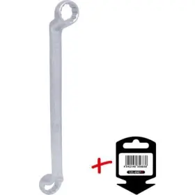 Ks Tools - Kľúč očkový ohnutý s výsačkou 19x22mm