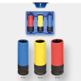 Brilliant - Nadstavce na ALU disky 1/2" 3ks