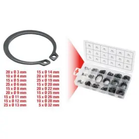 Ks Tools - Sortiment západkových krúžkov vonkajšie Ø3-32mm 300ks