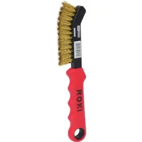 Ks Tools - Drôtená kefa s mosadznými drôtmi na brzdy 2-radová