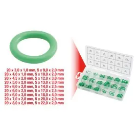 Ks Tools - Sortiment O-krúžkov HNBR, Ø3-22mm 225ks