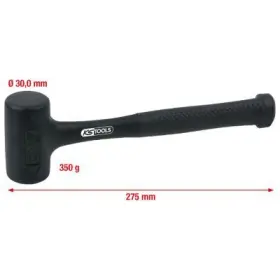 Ks Tools - Kladivo s mäkkým čelom bez späteného rázu 500g