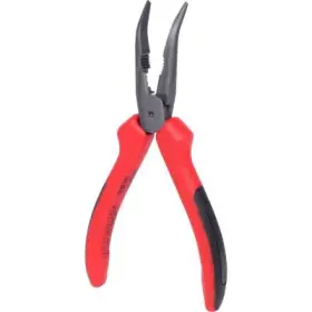 Ks Tools - úzke ploché kliešte zahnuté 165mm