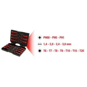 Ks Tools - Súprava skrutkovačov na jemnú mechaniku PH, drážka, Torx, 14ks