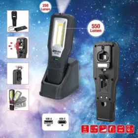 Ks Tools - Mobilná dielenská ručná lampa sklápacia
