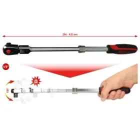 Ks Tools - Teleskopická račňa s prepínacou páčkou, 1/2" 72zubov