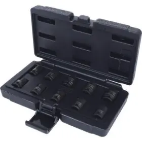 Ks Tools - Sada nadstavcov rázových dvanásťhranných 3/8" 10ks