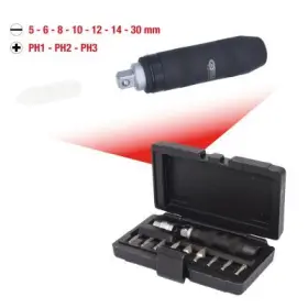 Ks Tools - Rázový skrutkovač ma BITY 11ks