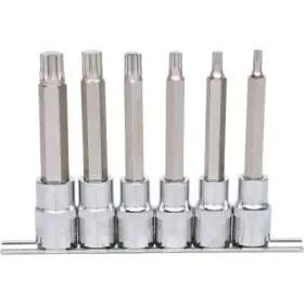 Ks Tools - Sada dlhých bitov XNZ, M5-M14, 1/2" 6ks