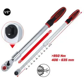 Ks Tools - Teleskopická obojstranná račňa 1/2" 100zubov