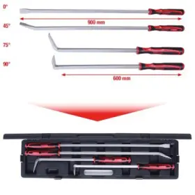 Ks Tools - Sada montážnych pák XL 4ks