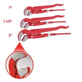 Ks Tools - Sada rohových hasákov, 3-dielna