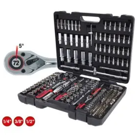 Ks Tools - Gola sada 1/4"+3/8"+1/2" 195ks