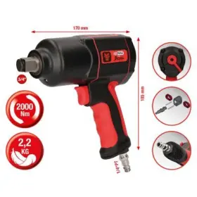 Ks Tools - Rázový uťahovák THE DEVIL 3/4" 2000Nm