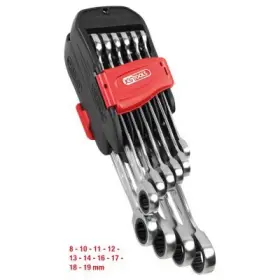 Ks Tools - Súprava GEARplus očkoplochých kľúčov s račňou 10ks