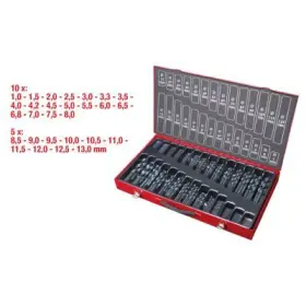 Ks Tools - Súprava špirálových vrtákov HSS-R, 1-13 mm 230ks